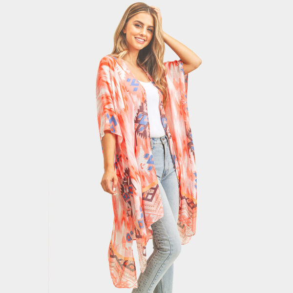 Boho Tie Dye Cover Up Poncho - Modern Day Hippy Spiritual Warrior collection