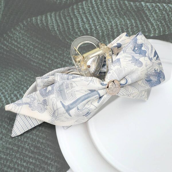 Abstract Bow Hair Claw Clips